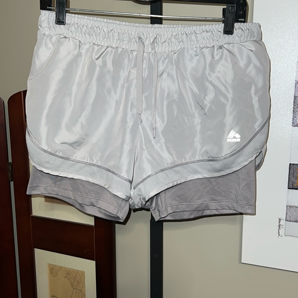 NWOT Reebok athletic gray shorts